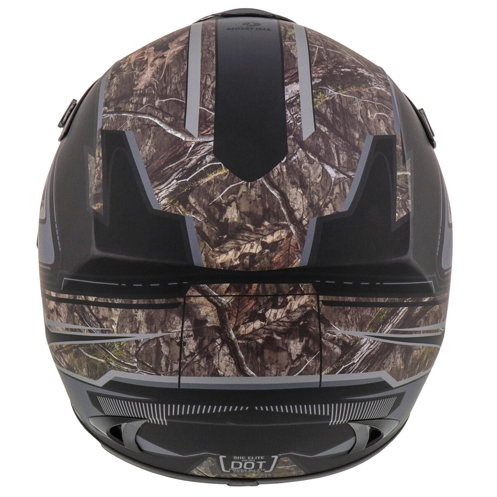 Adult Frenzy Mossy Oak Mx Off-Road Motocross ATV Dirt Bike Helmet Dot Approved Size: Medium