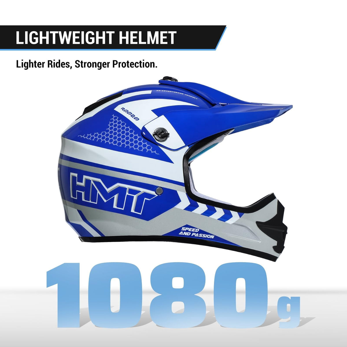 ROOZO Youth Dirt Bike Helmet â€?DOT Certified Full Face Motorcycle Helmet with Goggles & Gloves