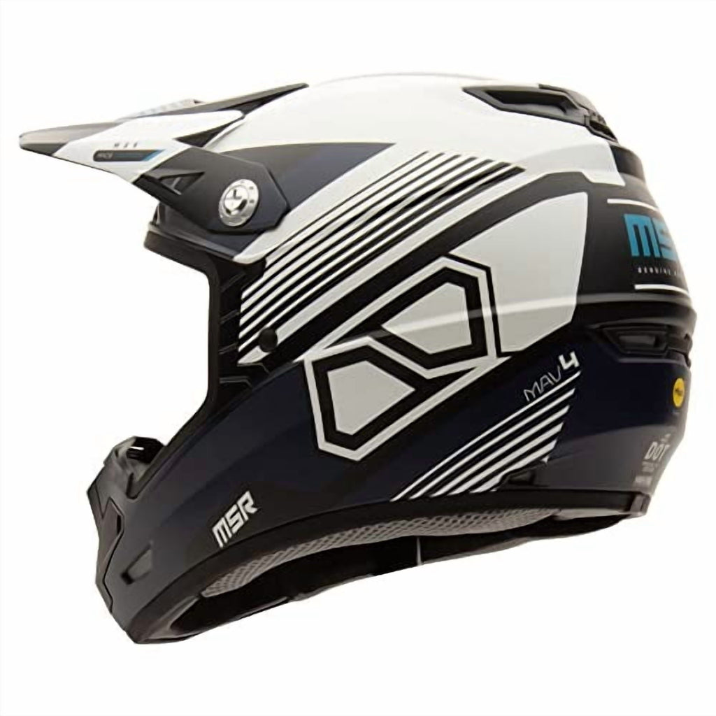 MSR Mav4 Sensor Helmet w/MIPS (X-Small, Navy) Motorcycle Dirt Bike Off Road