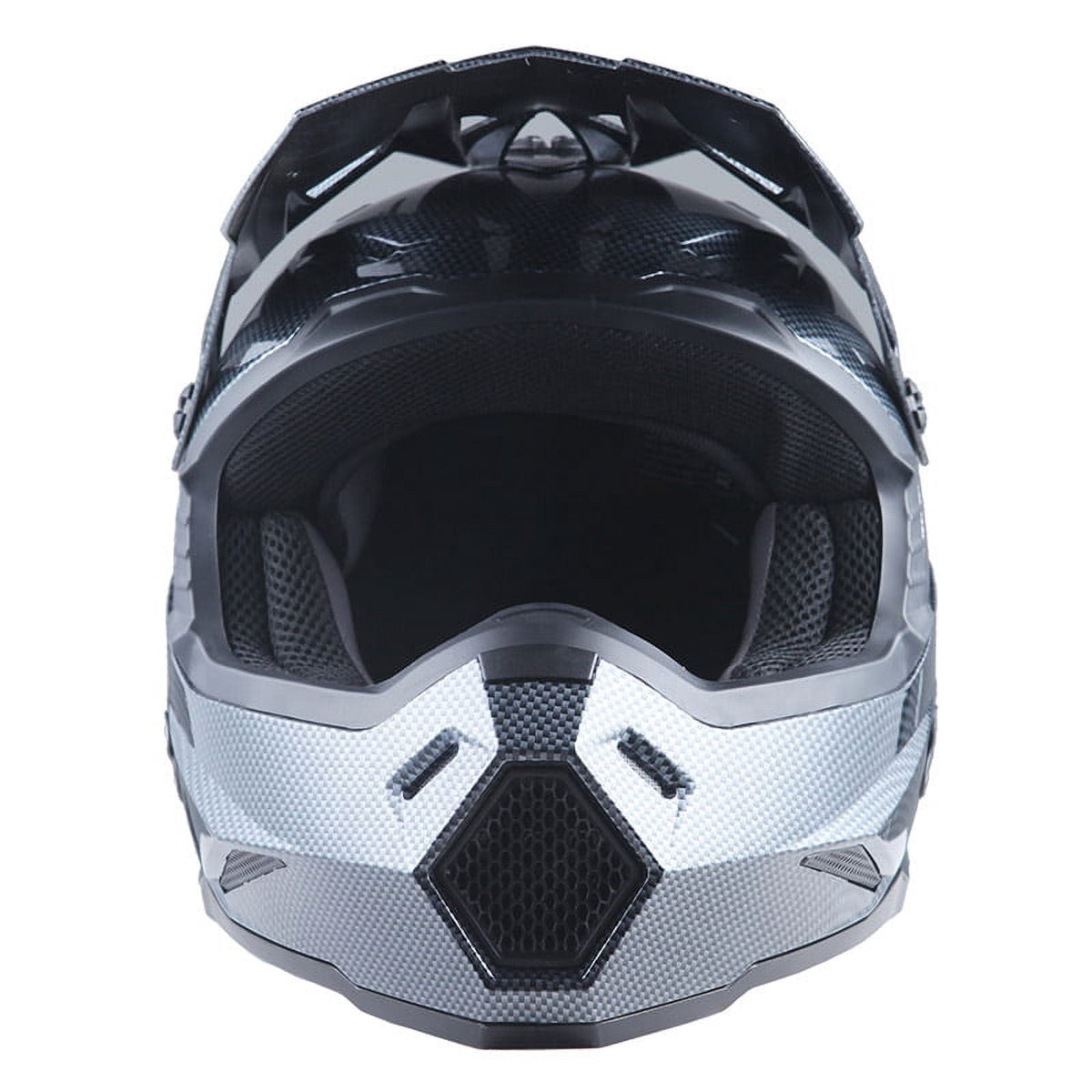 1Storm Motocross Adult Helmet ATV Dirt Bike BMX MX Helmet F801CLS Racing Style Sonic Orange