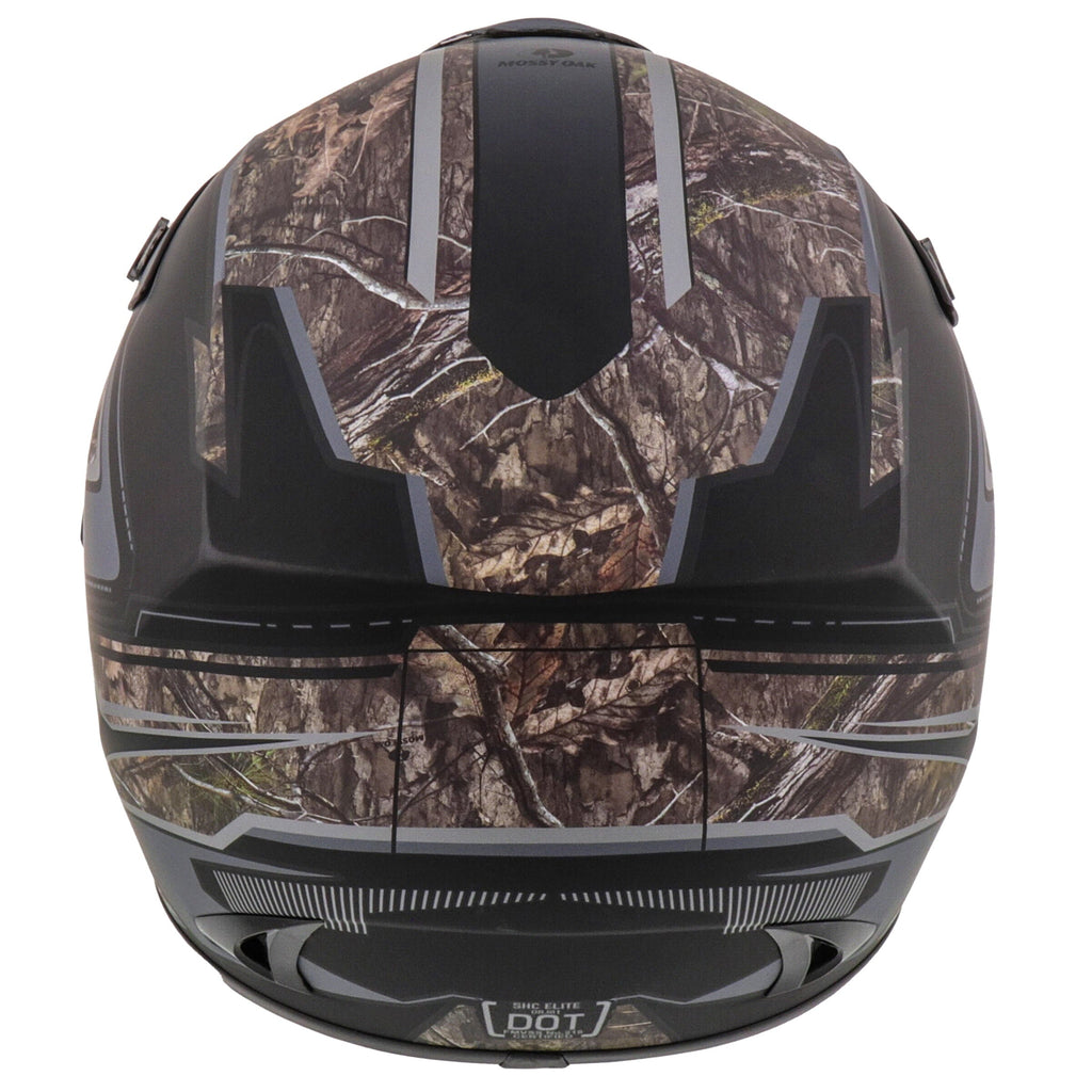 Adult Frenzy Mossy Oak MX Off-Road Motocross ATV Dirt Bike Helmet DOT Approved Size: X-Large