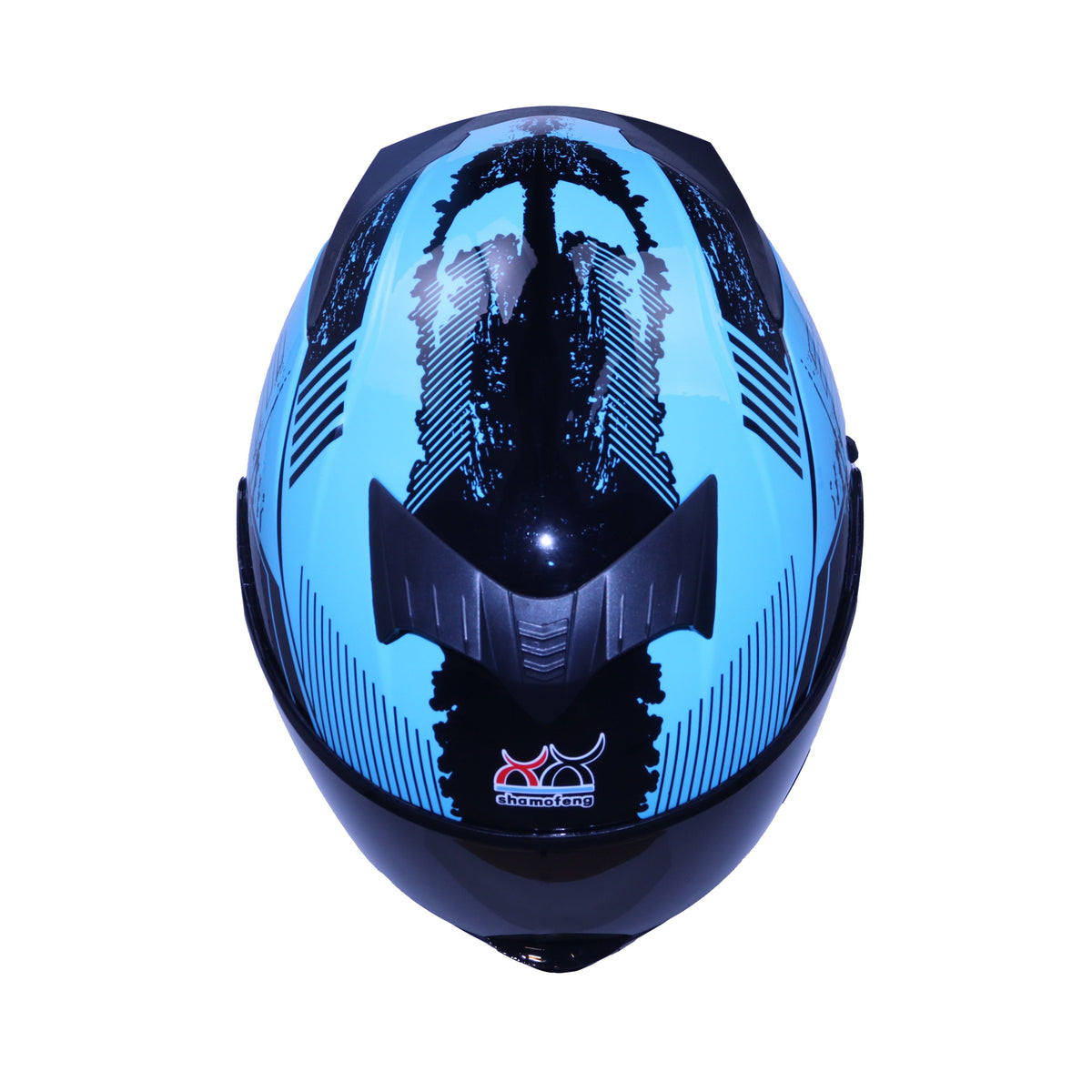 shamofeng Full-Face Adult Motorcycle Helmet, Motocross ATV Offroad Dirt Bike Helmet DOT Approved, L Size